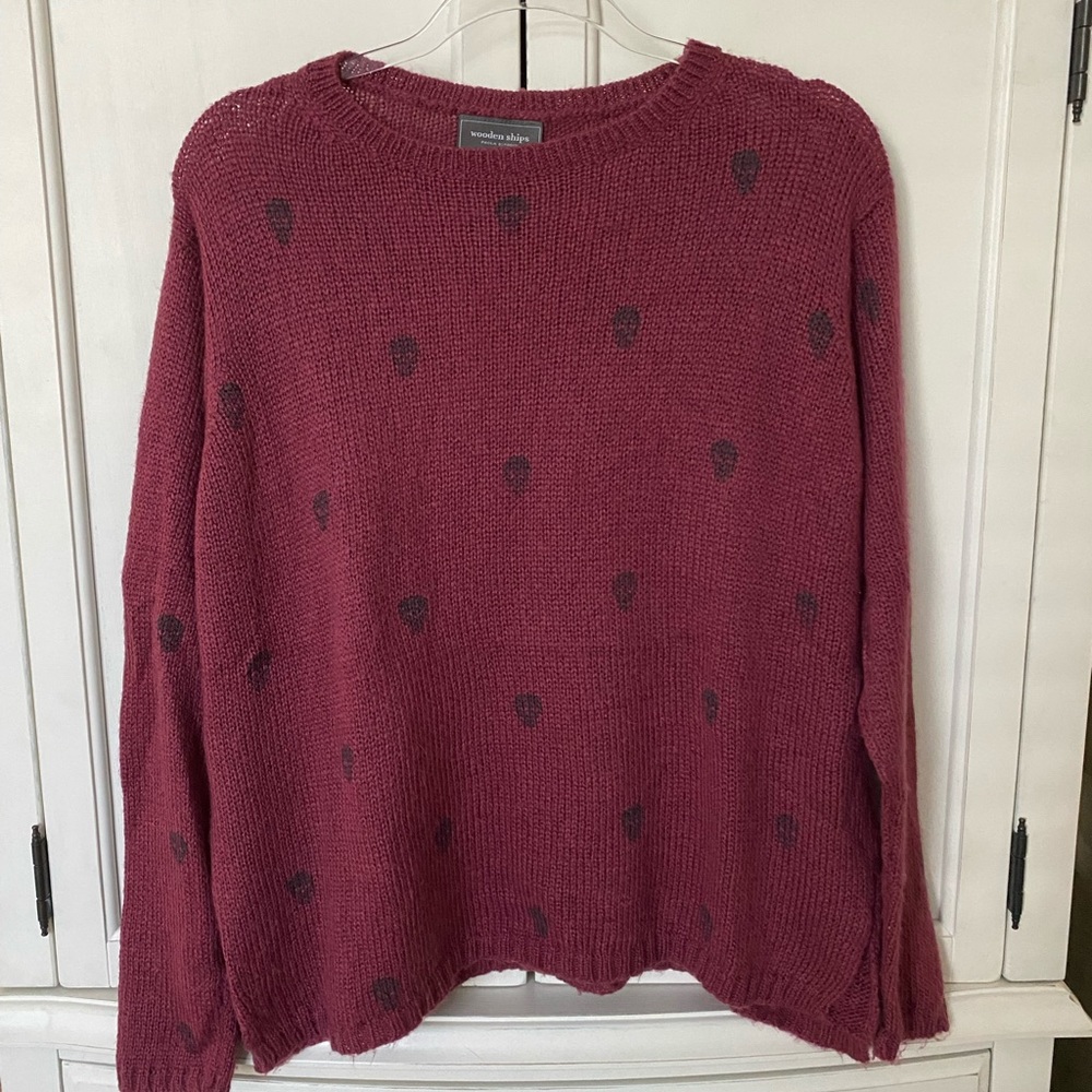 Wooden Ships Skull Sweater